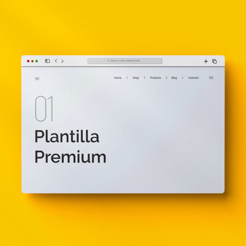 plantilla premium
