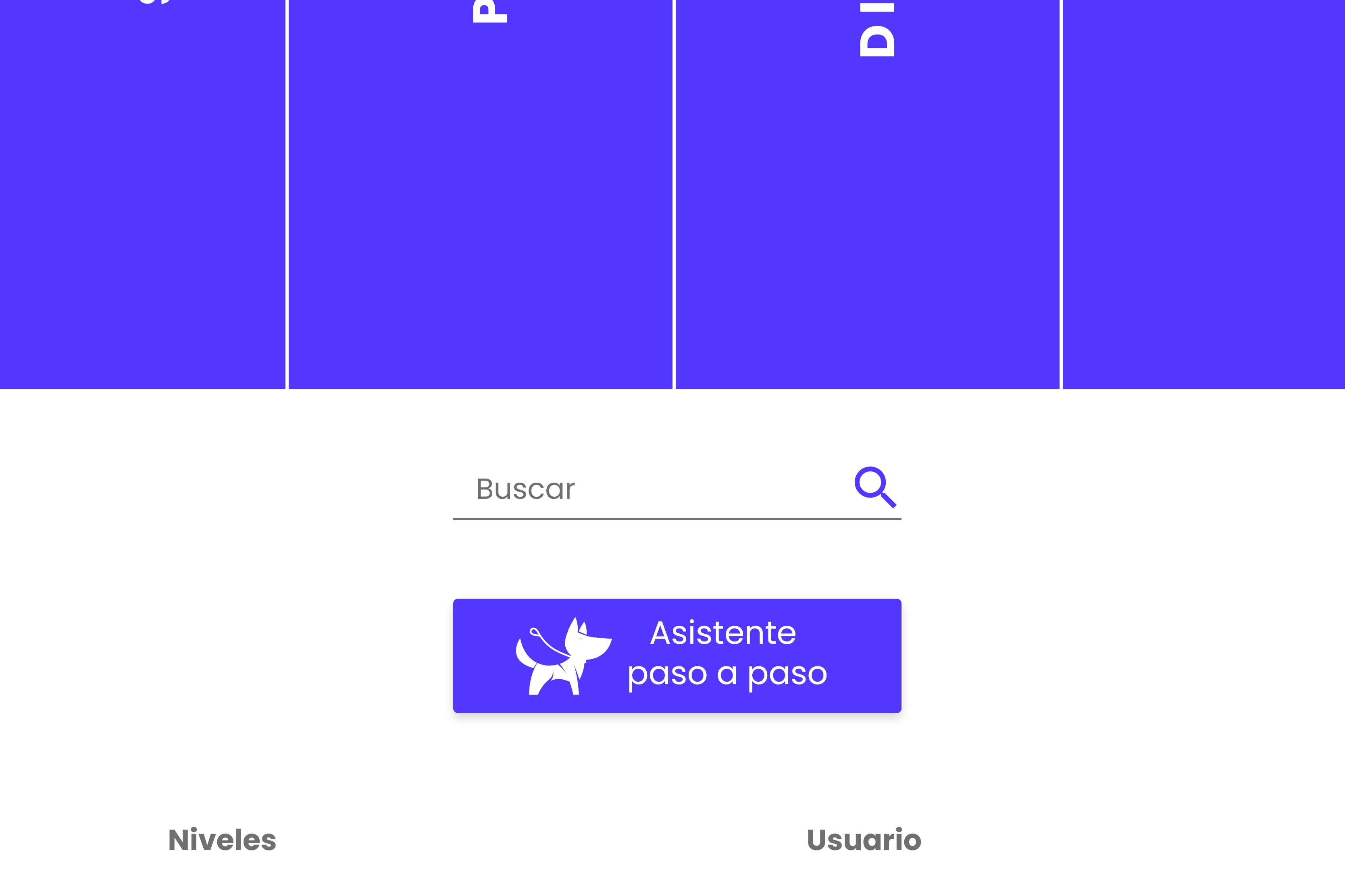 Interfaz web adaptable para buscar escuela