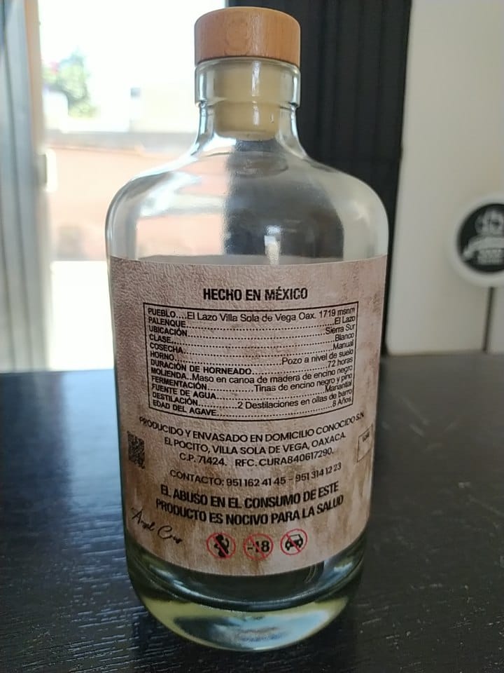 mezcal rosa de borracho